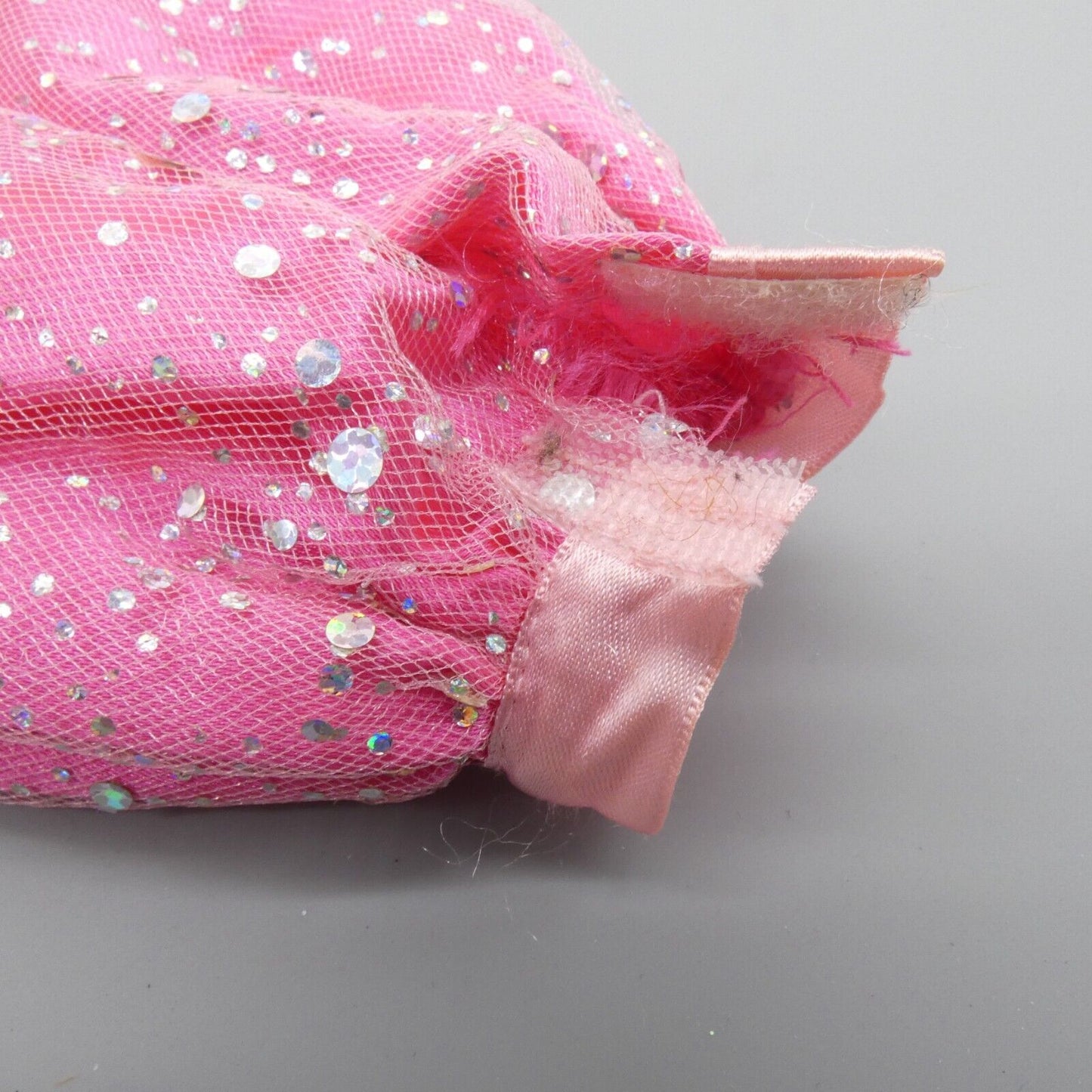 Barbie Blingdom Doll Skirt Pink Glittery Sparkles Princess Tulle Overskirt 2009