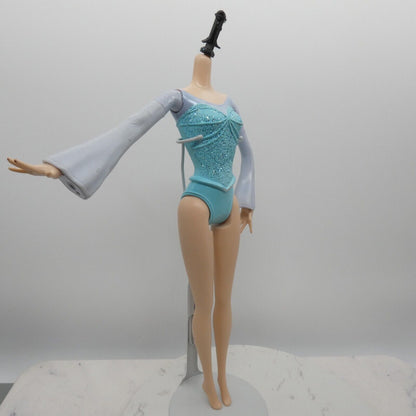 Disney Frozen Ice Power Elsa Doll Body Only Molded Suit Untested Mattel DMD33