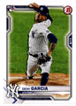 2021 Bowman Deivi Garcia Rookie New York Yankees #72