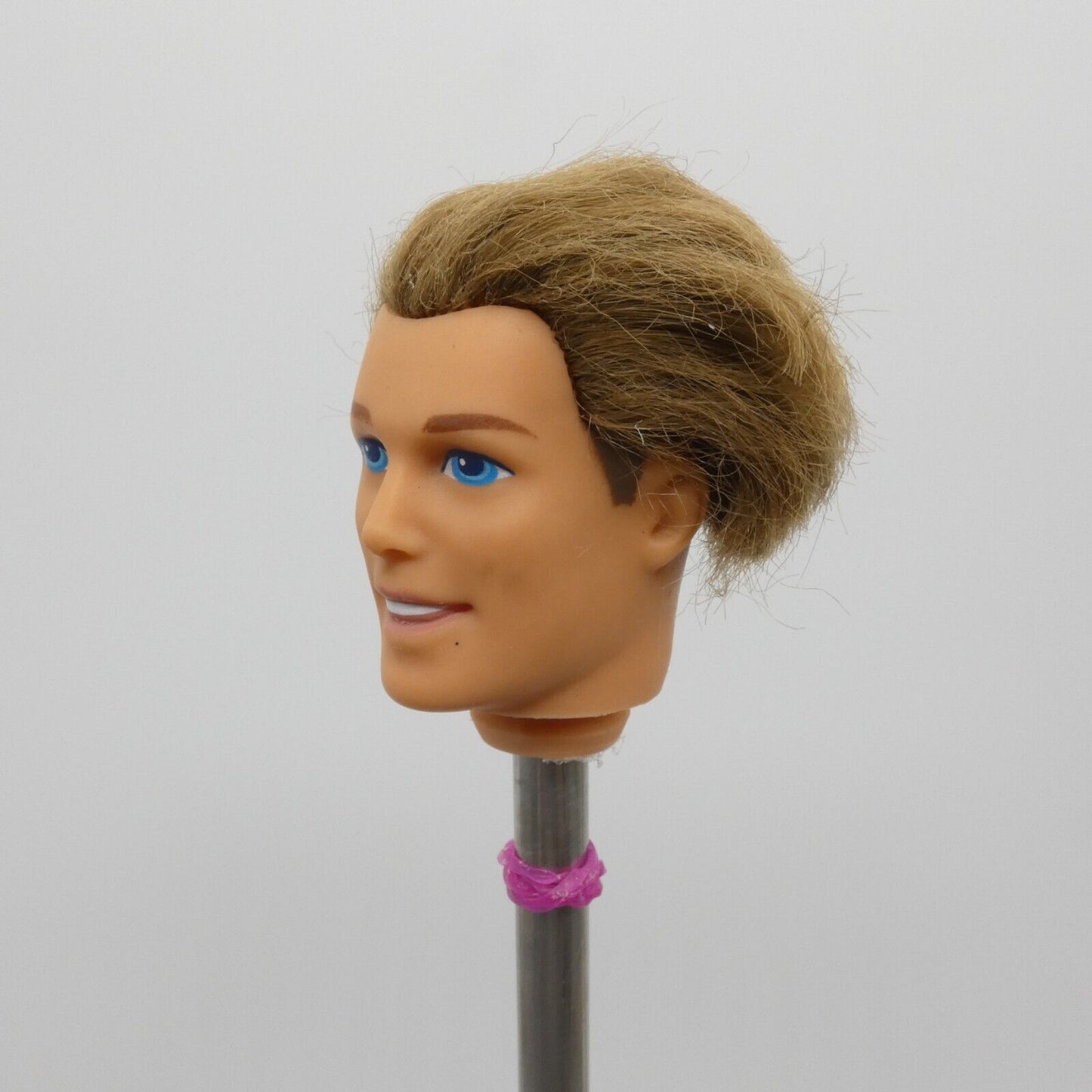 Barbie Butterfly Prince Ken Doll Head Only Rooted Brown Hair 1997 Mattel 13237