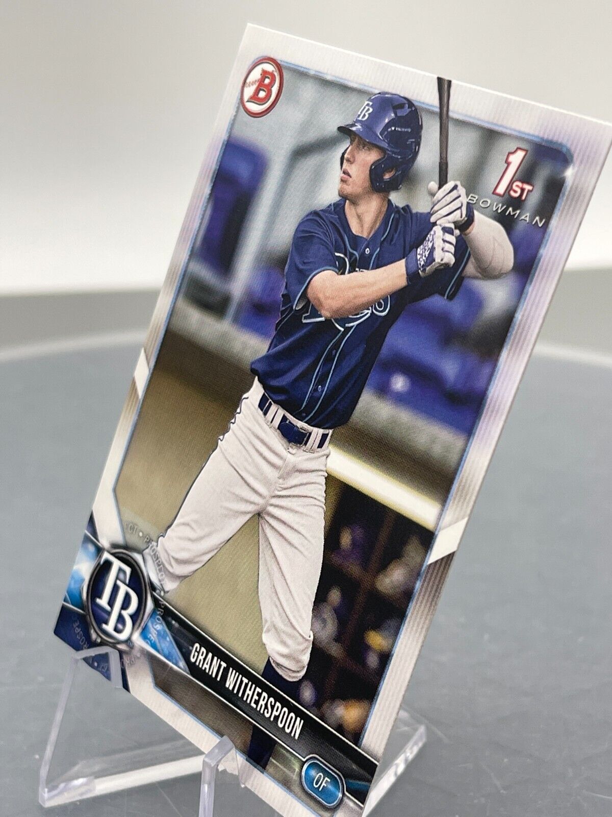 2018 Bowman Draft Grant Witherspoon 1st Bowman #BD-152 Tampa Bay Rays OF Topps