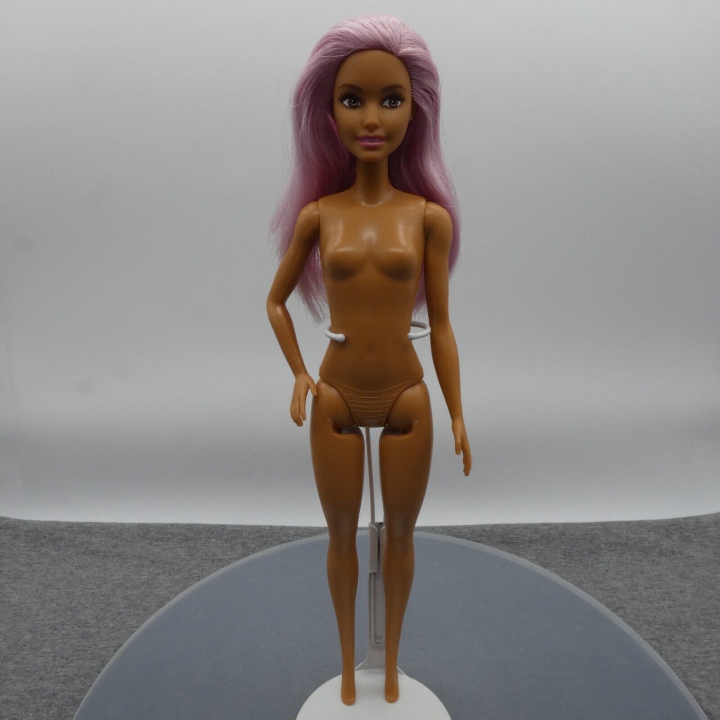 Barbie Careers Pop Star Doll Neysa Face 2019 Purple Side Glance Nude FXN98