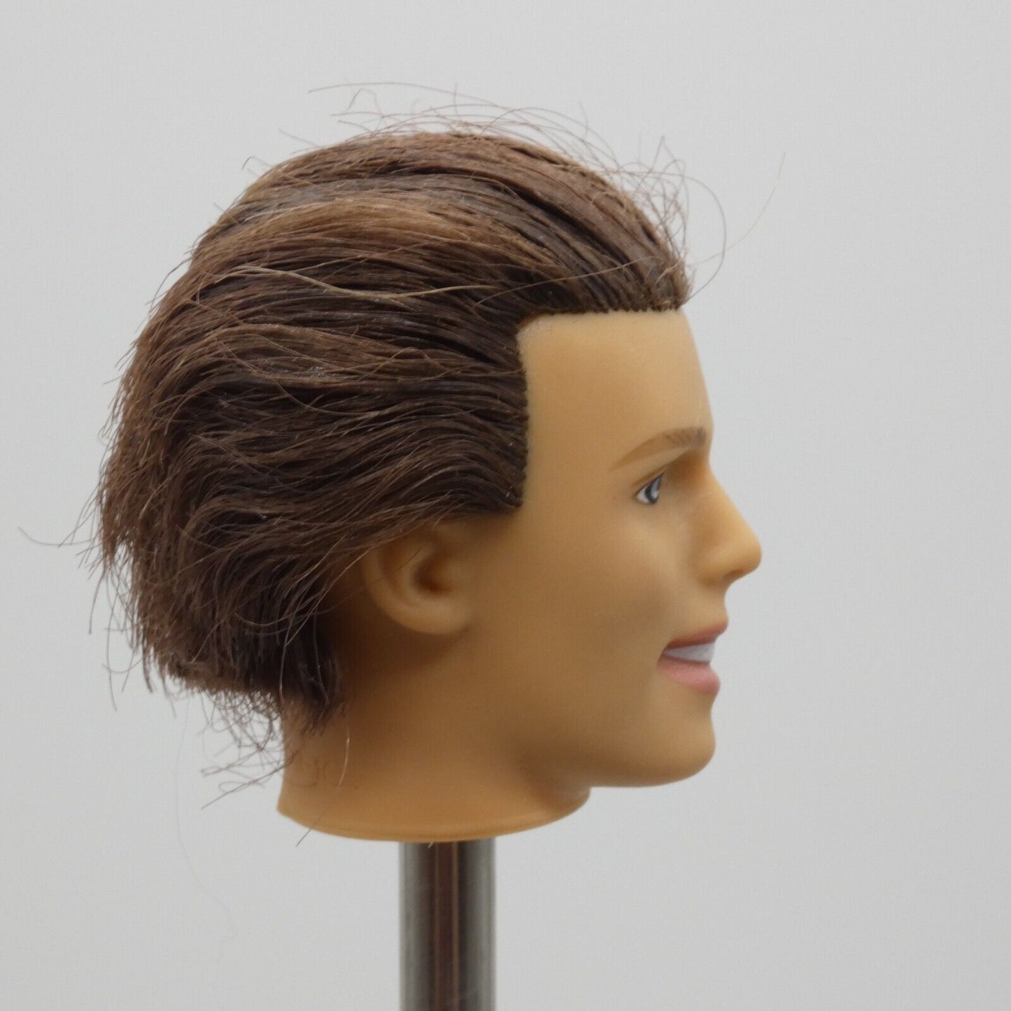 Barbie Prince Ken Tea Party Doll Head Only Rooted Brown Hair 2004 Mattel G6281