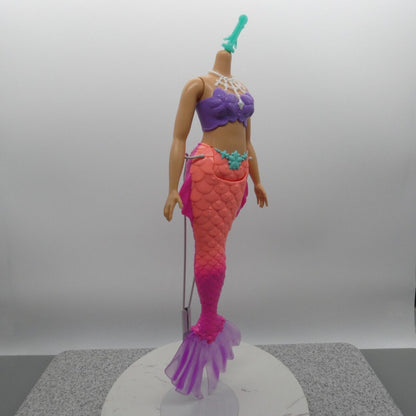 Barbie Dreamtopia Mermaid Doll Curvy Body Pink Purple Tail HGR09 Mattel 2022