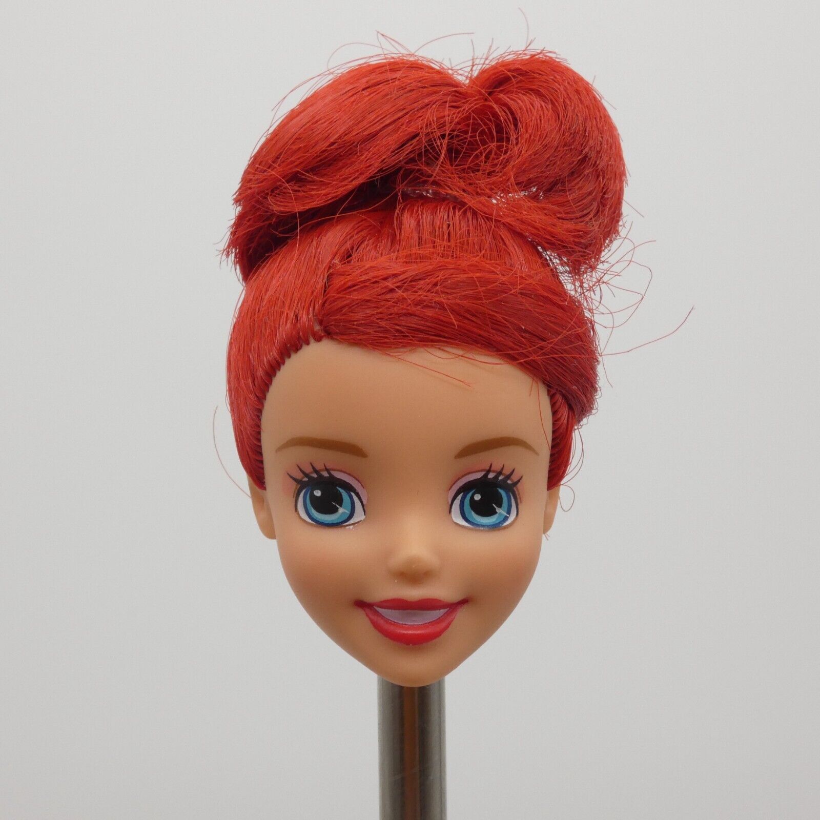 Disney The Little Mermaid Ariel Doll Head Princess Ballerina 2012 Mattel X9344