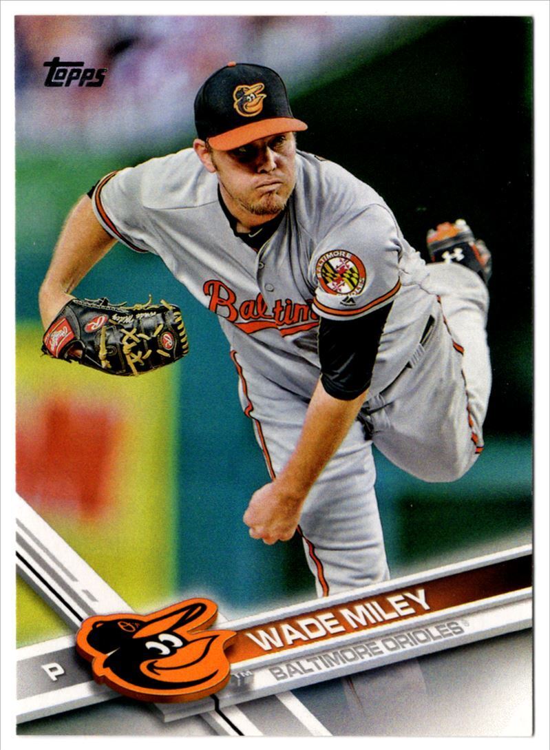 2017 Topps Wade Miley Baltimore Orioles #183