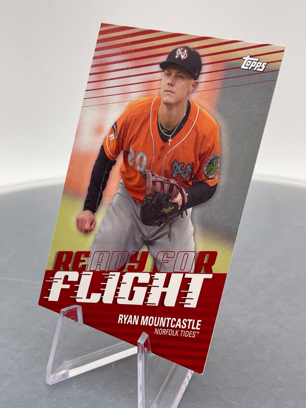 Ryan Mountcastle 2020 Topps Pro Debut Ready For Flight #RFF-RM Norfolk Tides