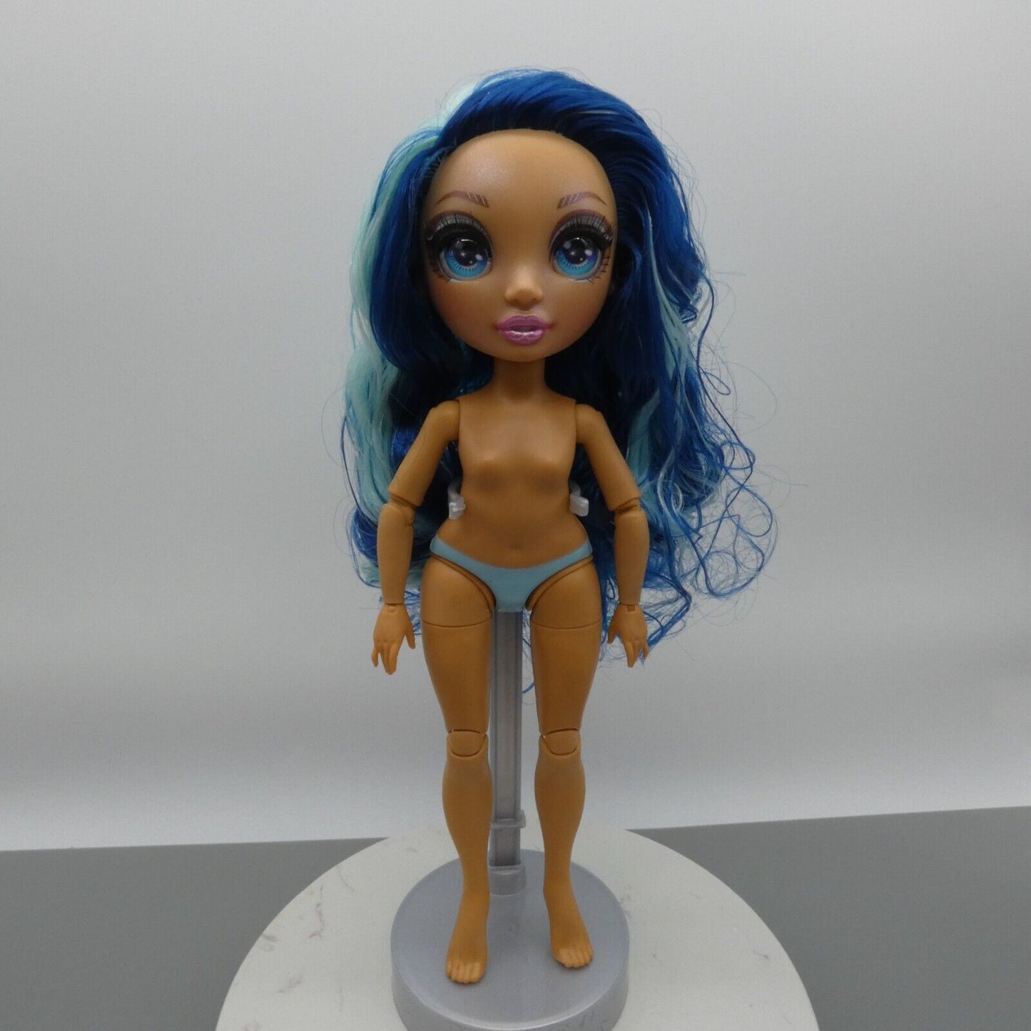 Rainbow High Skyler Bradshaw Series 1 Doll 2020 Nude Articulated Head Blue Hair