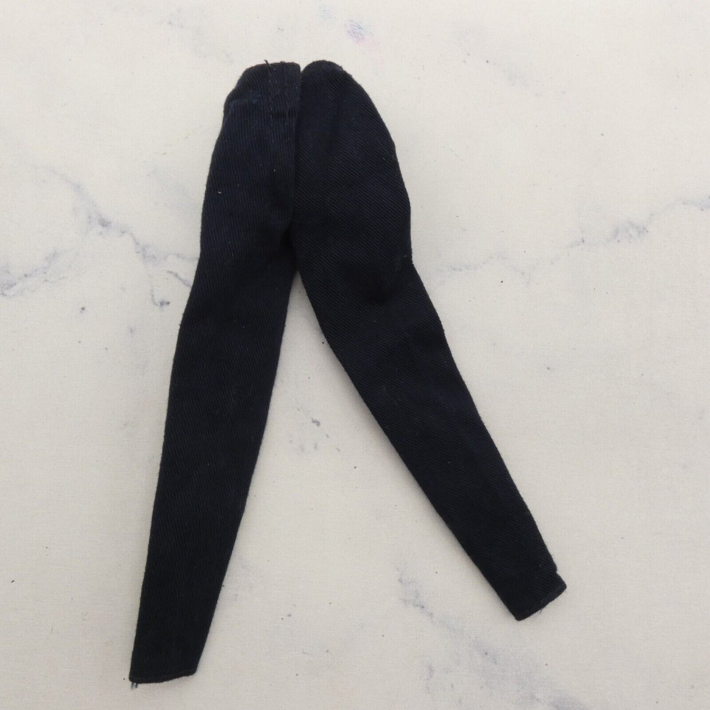 Barbie Doll Size Pants Dark Navy Blue Slacks Straight Leg Fits Fashionistas