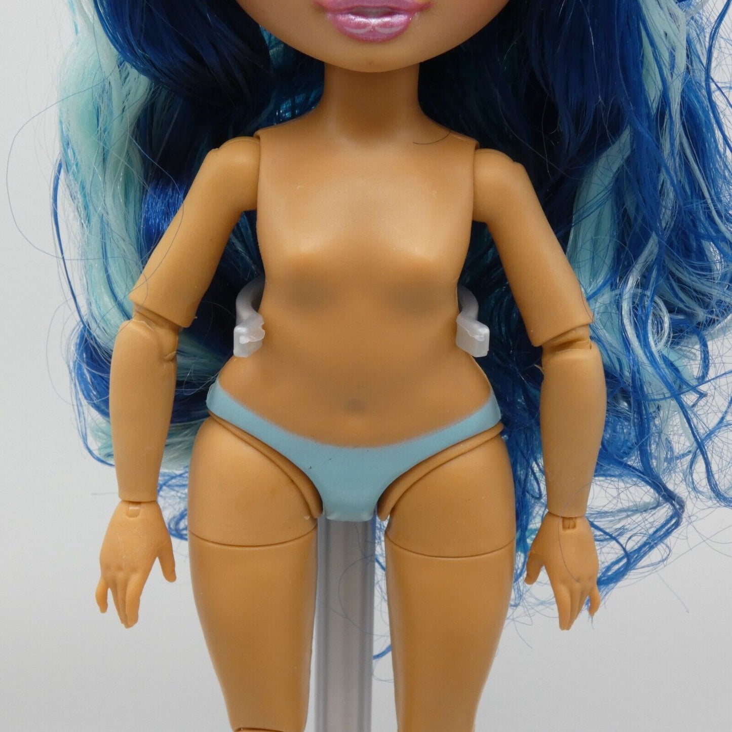 Rainbow High Skyler Bradshaw Series 1 Doll 2020 Nude Articulated Head Blue Hair