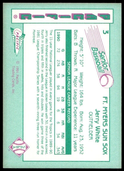 1991 Pacific Senior League #3 Jerry White