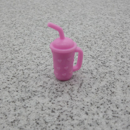 Addison Rae Doll Cup Pink Lid Straw 2022 Bonkers Toy F145SMDG