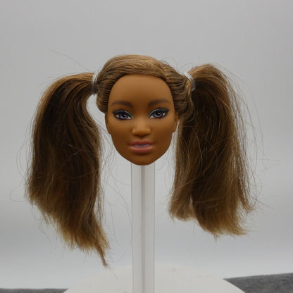 Barbie Loves The Ocean Doll Head Crystal Face Brown Hair 2021 Medium Skin Tone