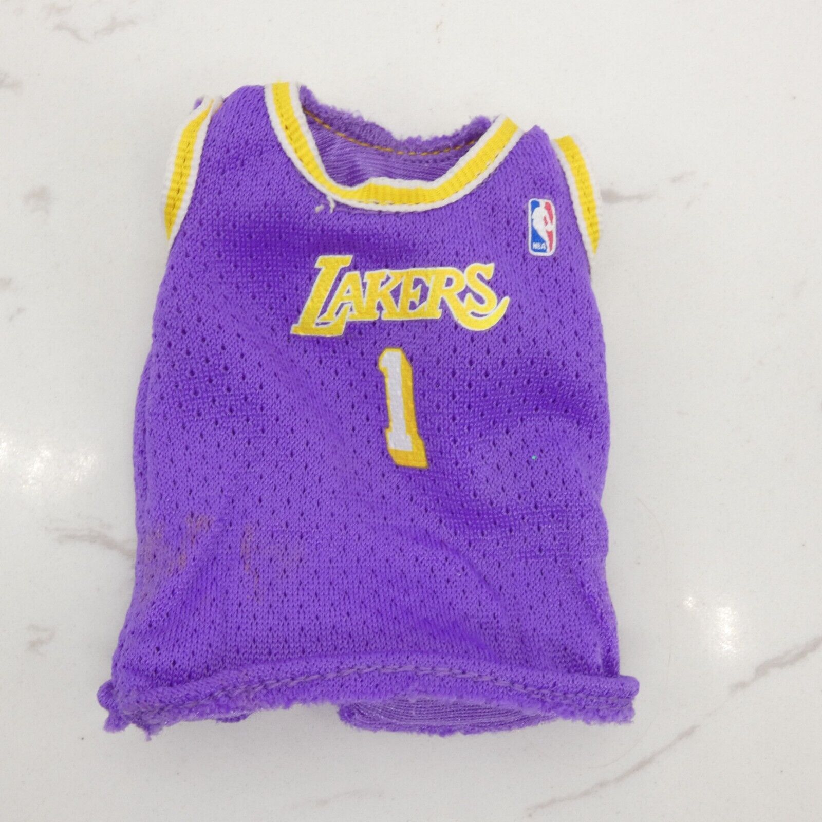 Barbie NBA Los Angeles Lakers Doll Outfit Jersey Top Shorts 1998 Mattel 20704