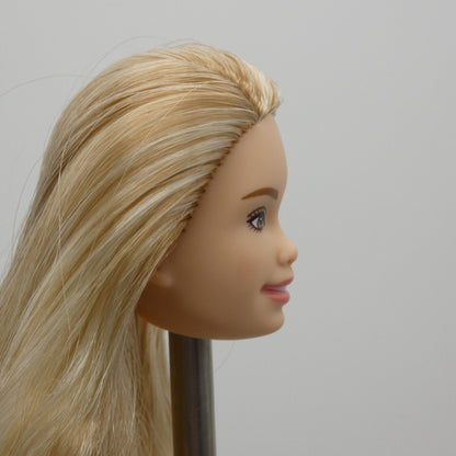 Barbie Fashionistas 208 Doll Head Trisomy 21 Face Light Skin 2023 Mattel HJT05