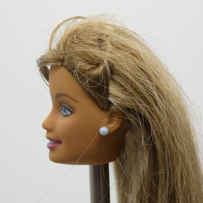 Barbie Cali Girl Doll Head Blonde Highlighted Hair Generation Girl Face Tan Skin