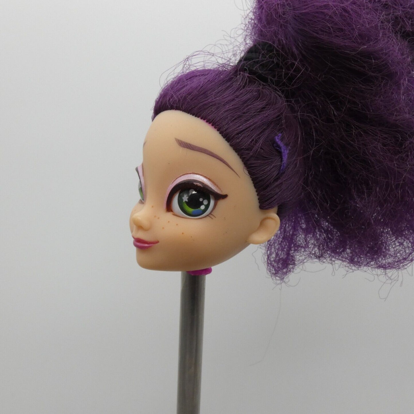 Disney Star Darlings Scarlet Starling Doll Head Purple Hair Jakks Pacific 2015