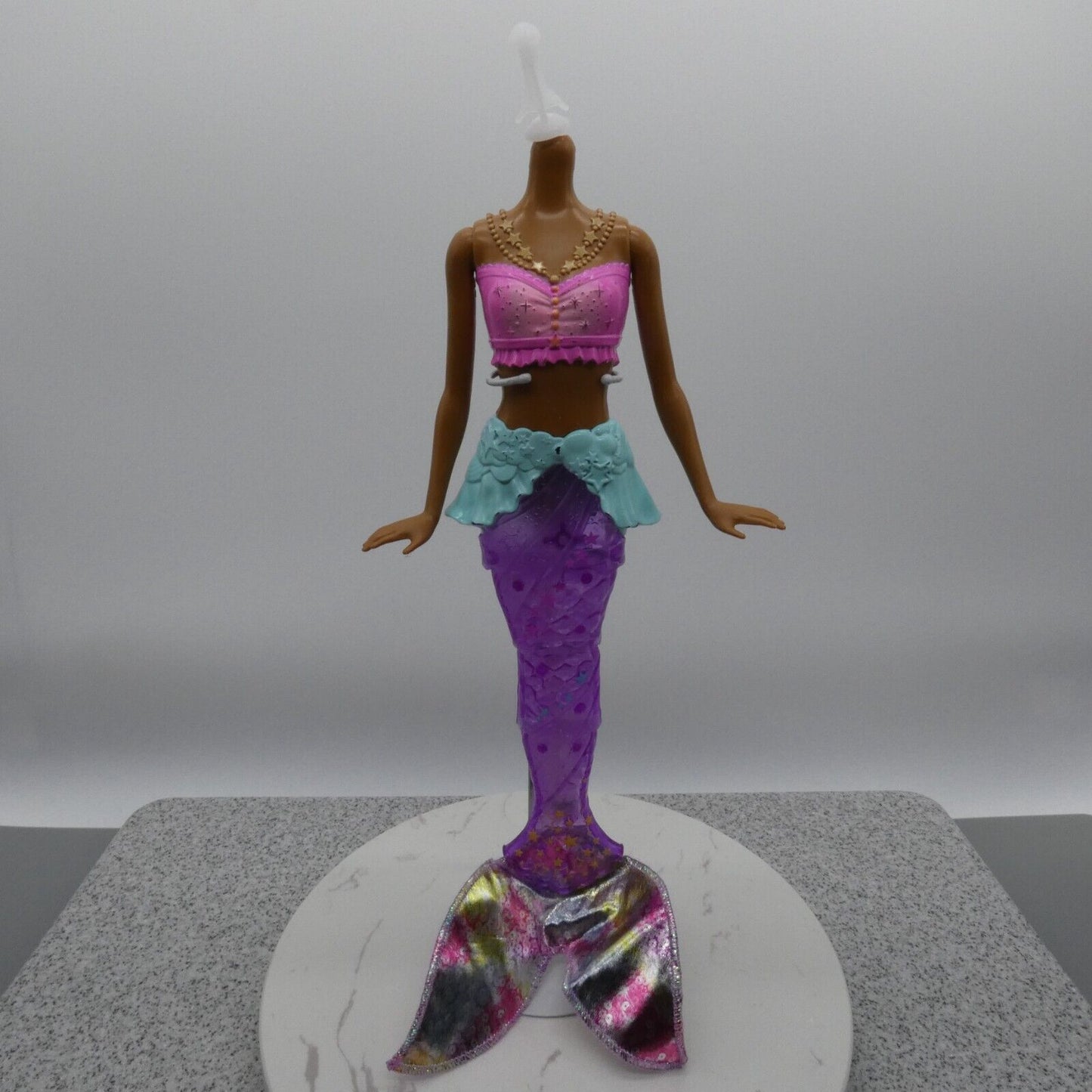 Barbie Dreamtopia Sparkle Lights Mermaid Doll Body AA Medium Skin 2019 GFL83