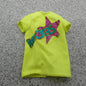 Barbie and the Rockers Doll T-Shirt Top Concert Neon Yellow 1985 Mattel