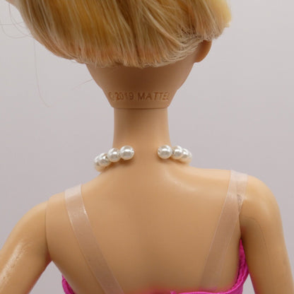 Necklace for Barbie Integrity Toys FR Size Doll White Faux Pearl Beaded Choker