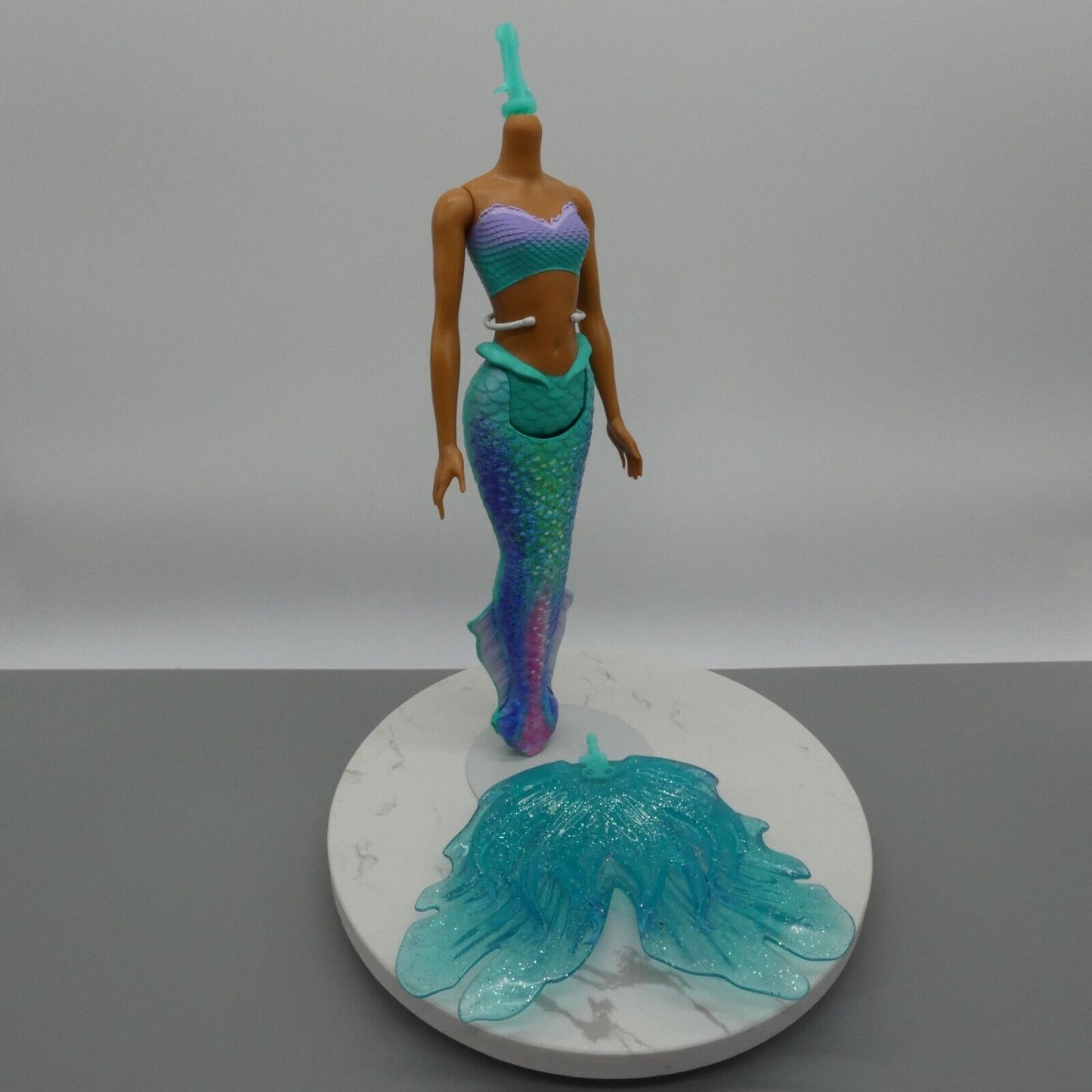 Disney Little Mermaid Live Action Ariel Doll Body And Tail Only HLX08 Mattel 22