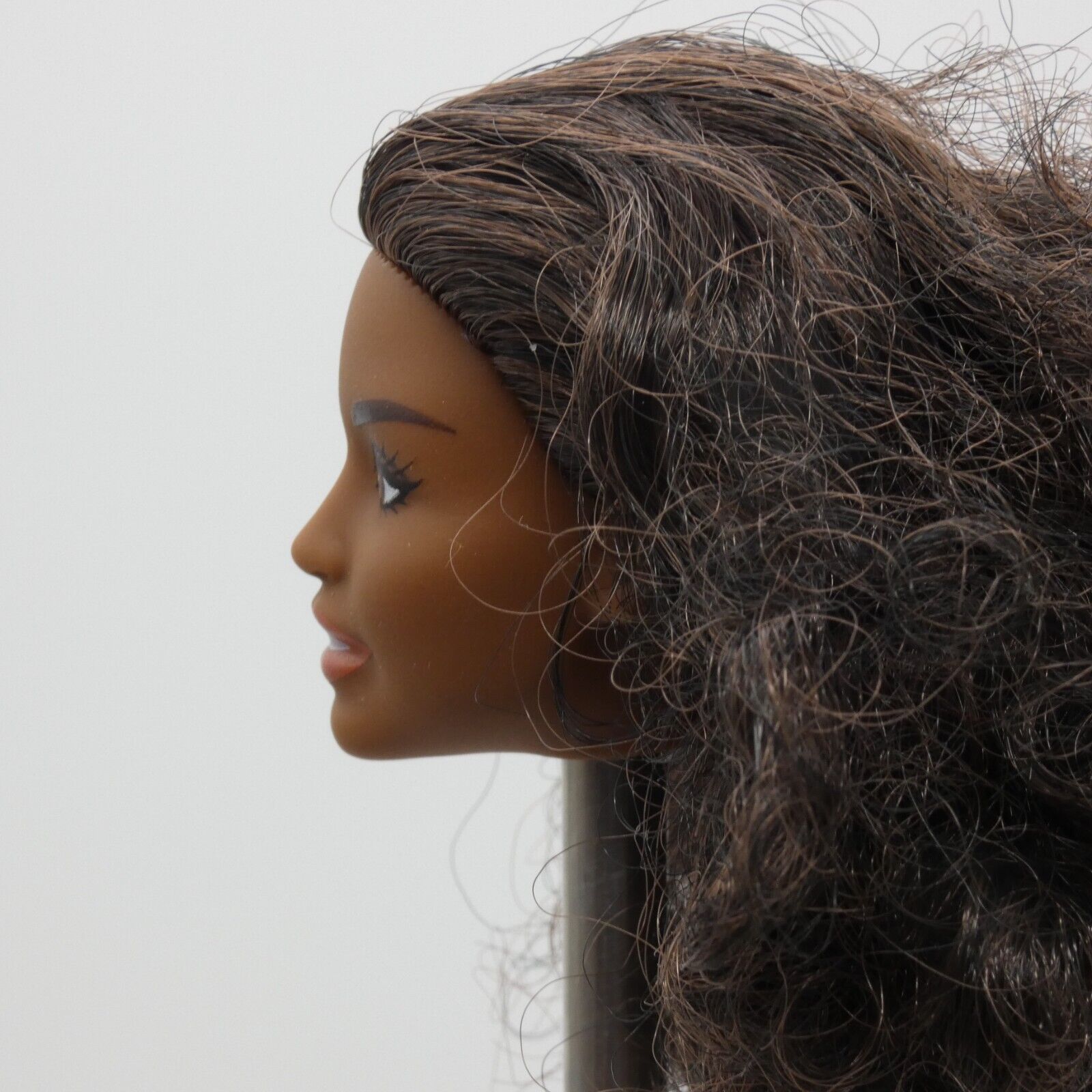 Barbie African American Doll Head Daya Face Curly Brown Hair 2020 Mattel GVJ98