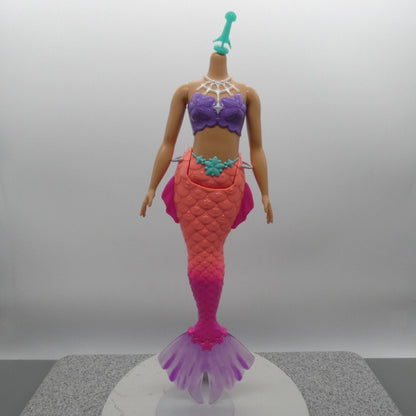 Barbie Dreamtopia Mermaid Doll Curvy Body Pink Purple Tail HGR09 Mattel 2022