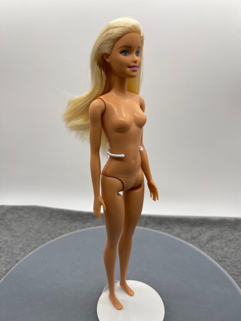 Barbie Doll Millie Blonde Nude Straight Arms Heel Feet Left Side Part 2015 Body