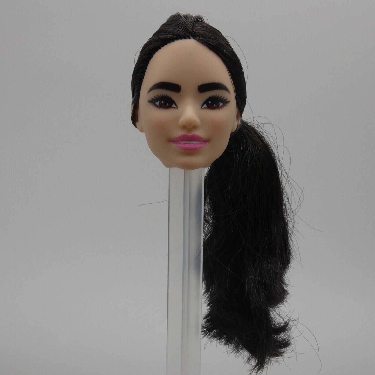 Barbie You Can Be Anything Tennis Player Doll Head Only Black Hair 2023 HKT73