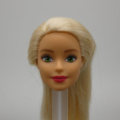 Barbie Millie Doll Head Only Blonde Green Eyes Closed Mouth Rockstar 2019 GDJ34