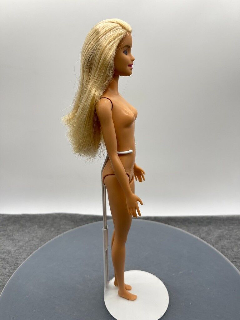 Barbie Doll Millie Blonde Nude Straight Arms Heel Feet Left Side Part 2009 Body