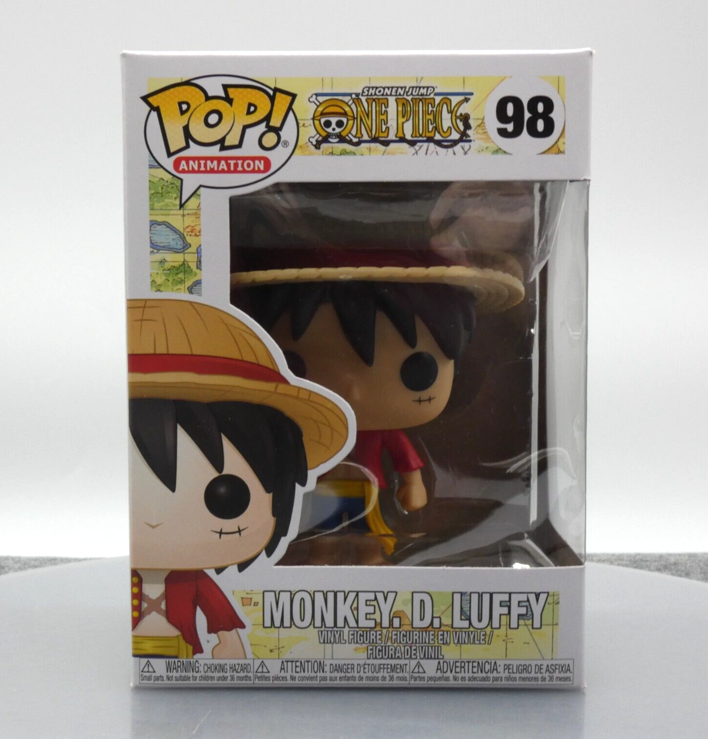 Funko Pop One Piece Monkey D Luffy 98 Vinyl Figure Shonen Jump 2021 Animation