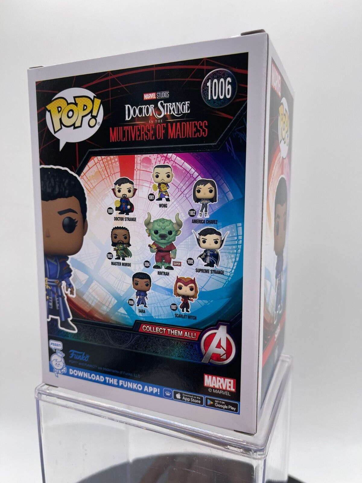 Funko Pop Doctor Strange In The Multiverse of Madness Sara 1006 Bobble Head