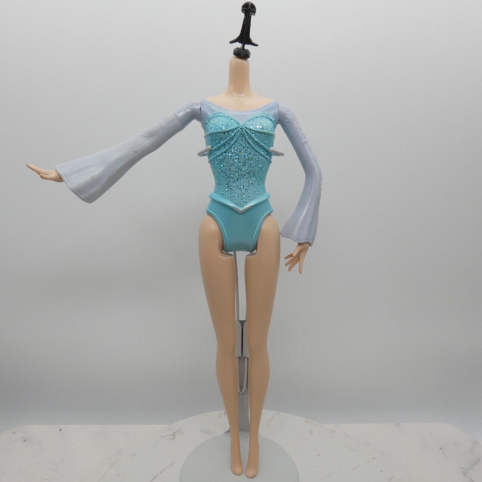 Disney Frozen Ice Power Elsa Doll Body Only Molded Suit Untested Mattel DMD33