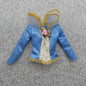 Barbie Sleeping Beauty Doll Bodice Top Jacket Blue Long Sleeve 1997 Mattel 18586