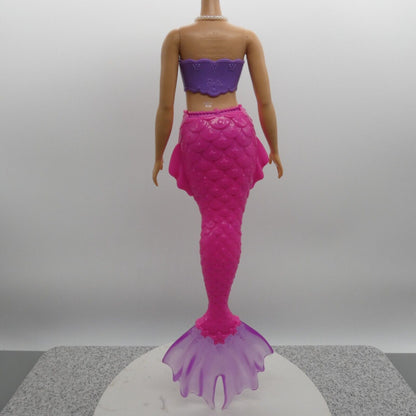 Barbie Dreamtopia Mermaid Doll Curvy Body Pink Purple Tail HGR09 Mattel 2022