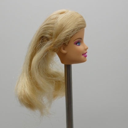 Barbie In the Pink Shoes Doll Head Generation Girl CEO Face Blonde 2013 X8810