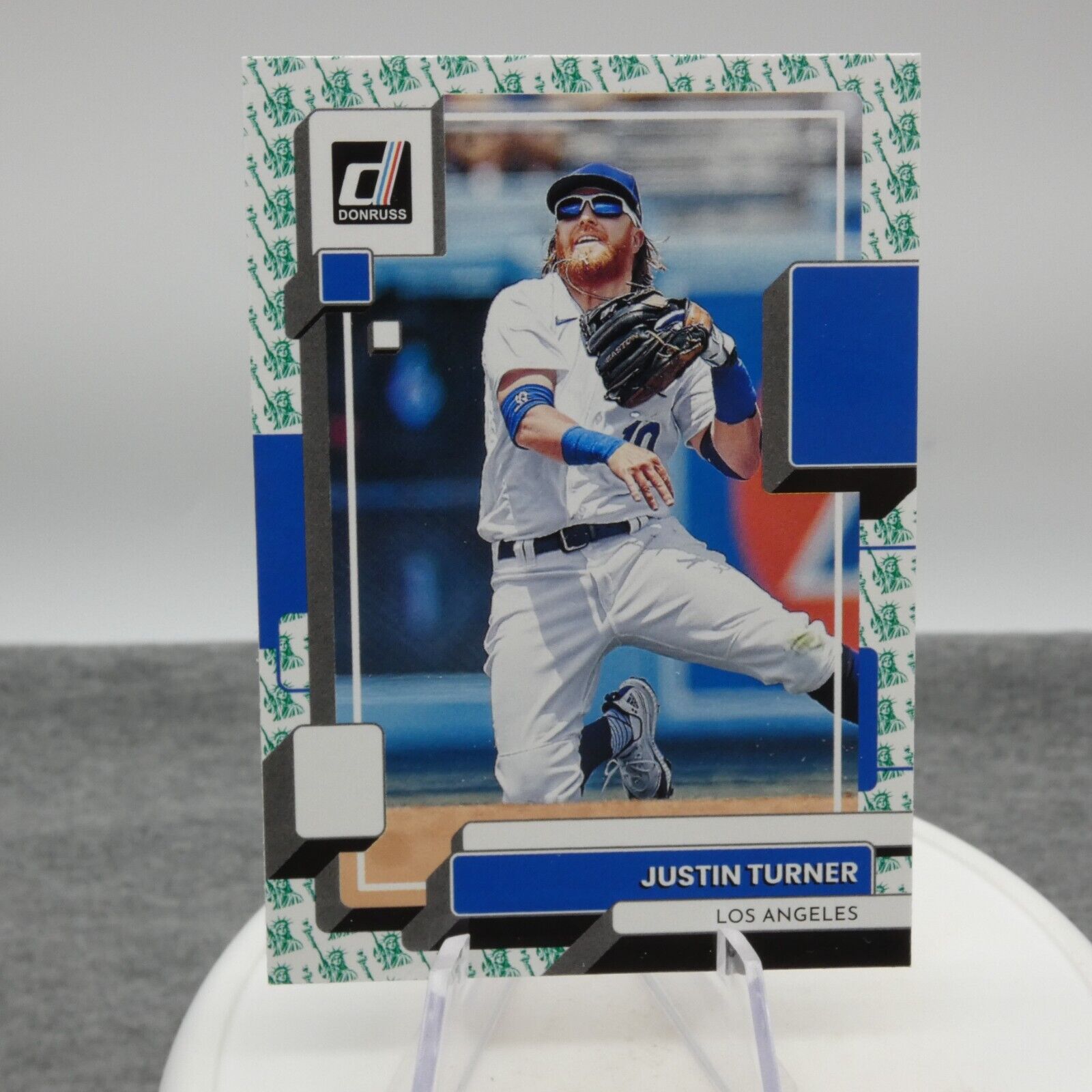 2022 Donruss Liberty Justin Turner #97 Los Angeles Dodgers Panini