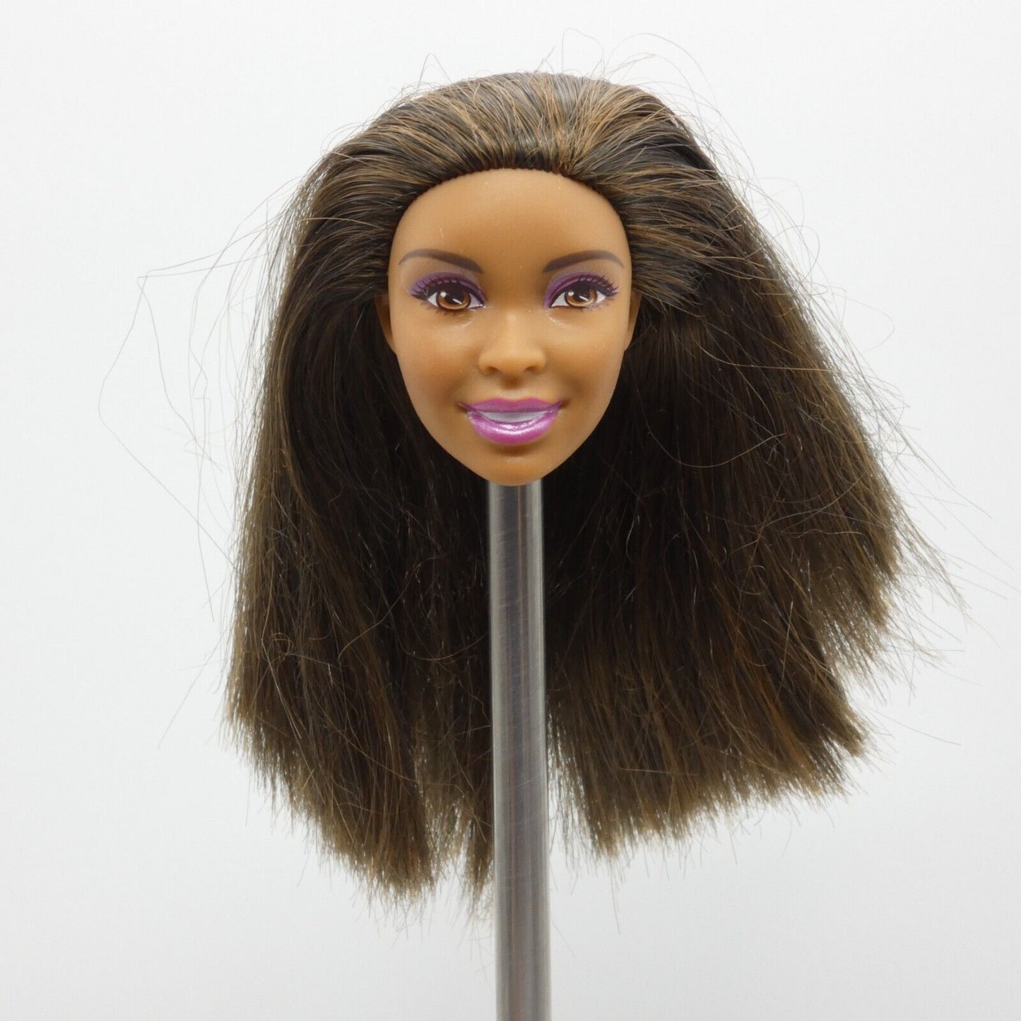 Barbie Fashionistas Doll Head Nikki Desiree Face AA Medium Skin 2013 BJV23