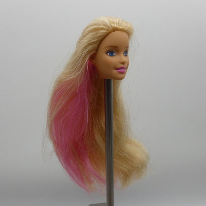 Barbie Dreamtopia Royal Ball Doll Head Millie Blonde Pink Hair Light Skin GFR45