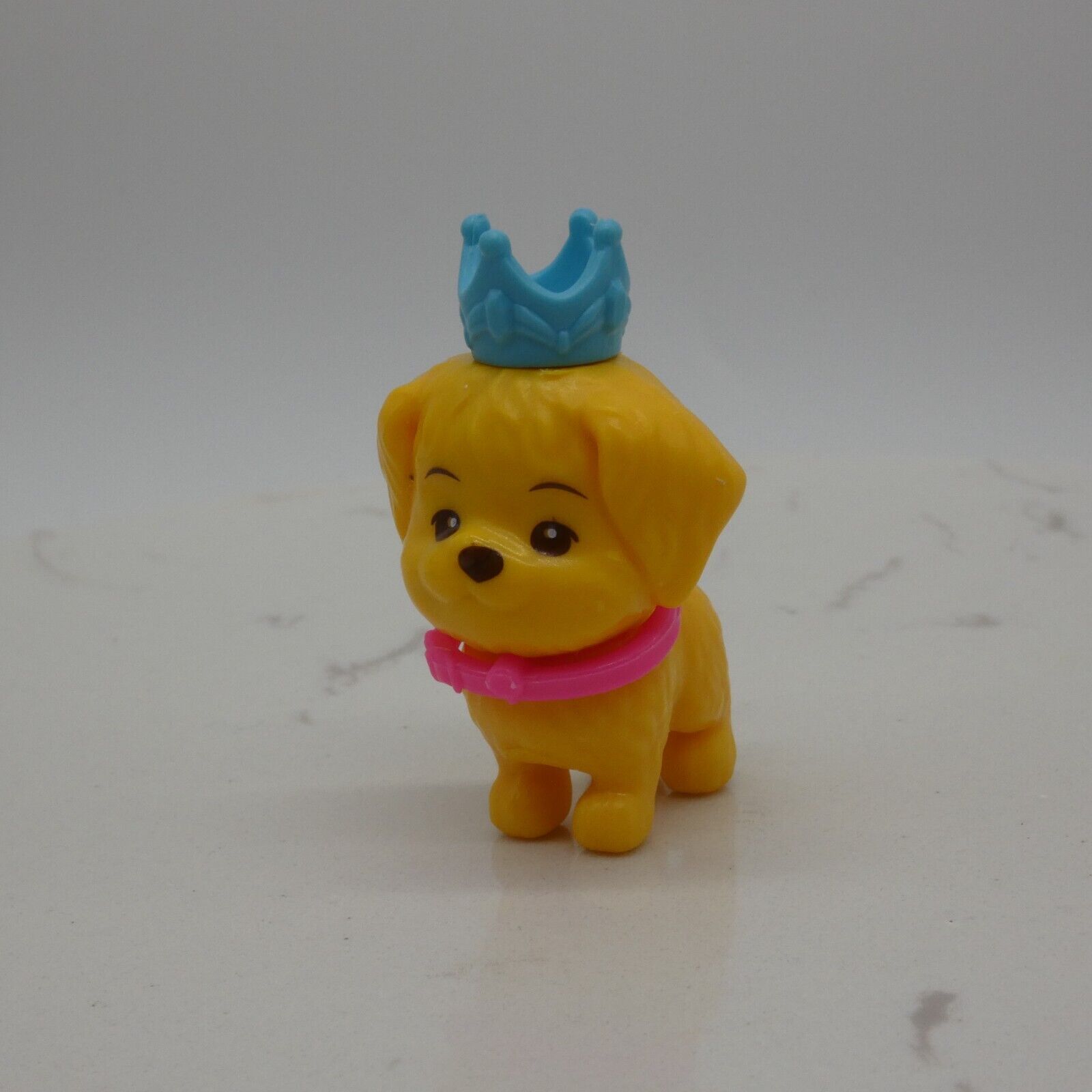 Barbie Dreamtopia Honey Puppy Doll Pet Blue Crown Pink Collar 2018 Mattel FRB14