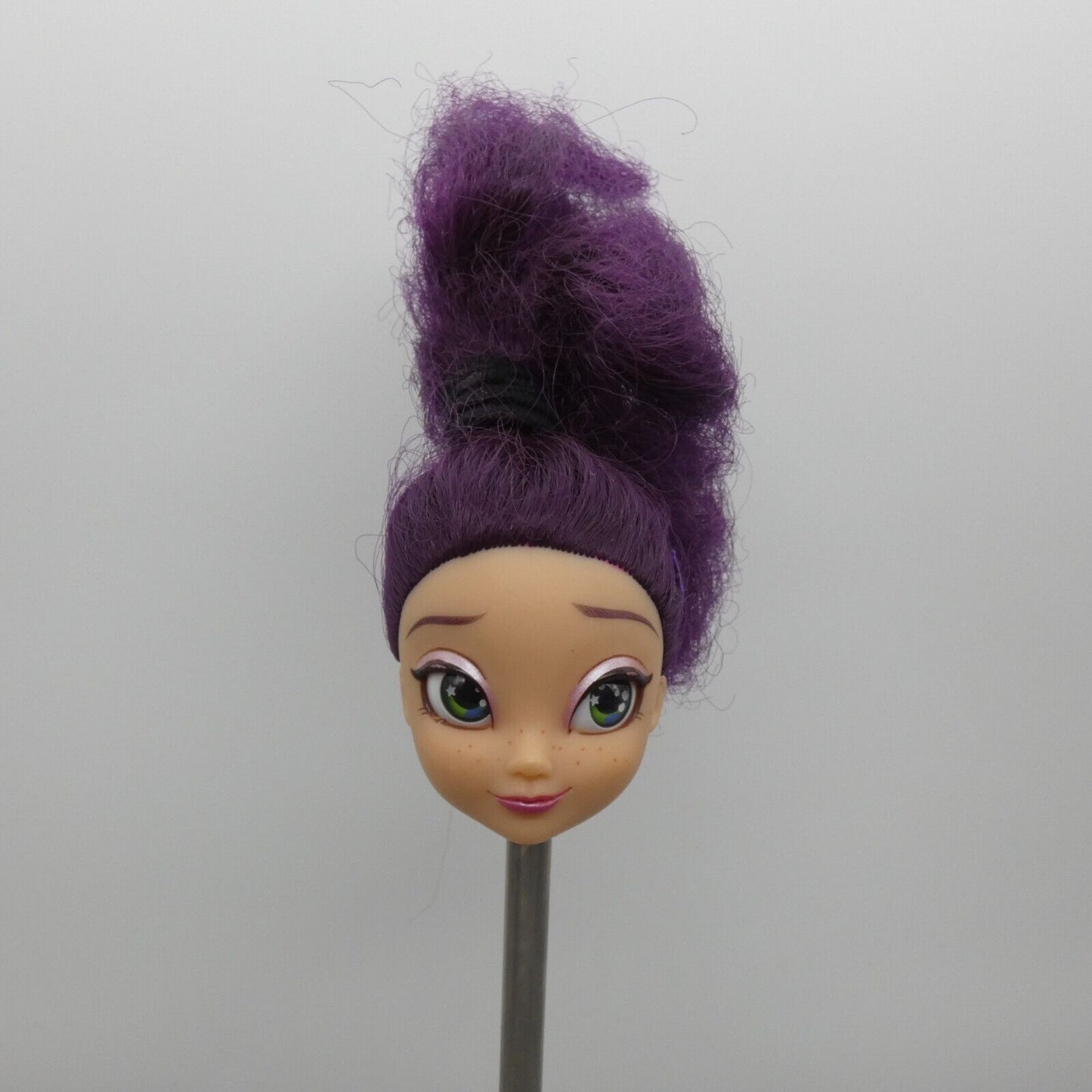 Disney Star Darlings Scarlet Starling Doll Head Purple Hair Jakks Pacific 2015