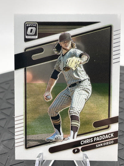 2021 Panini Donruss Optic Base #198 Chris Paddack San Diego Padres