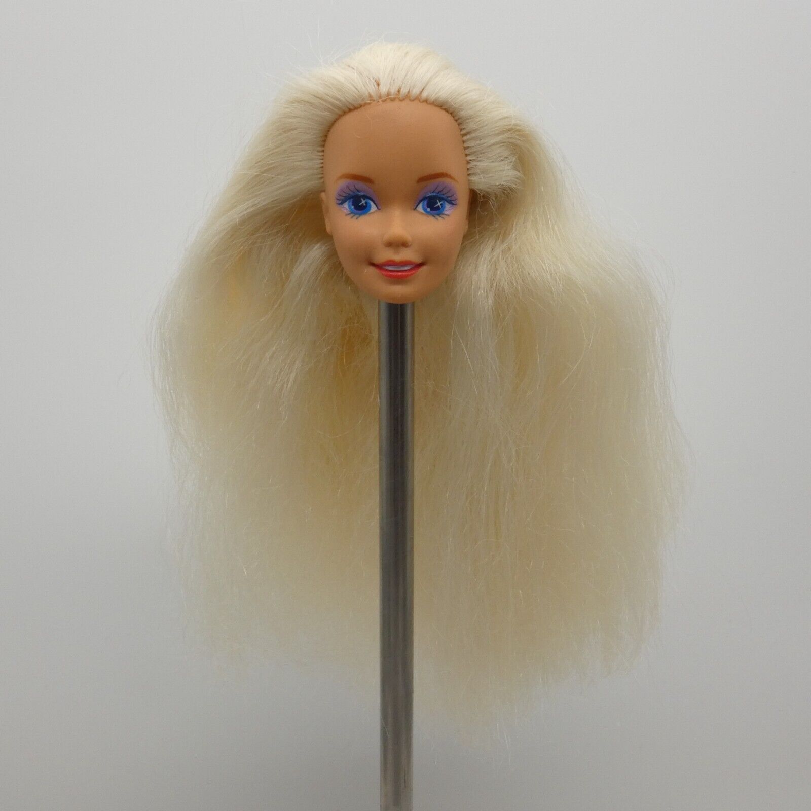 Barbie Red Romance Doll Head Blonde SuperStar Face #3161 Mattel 1993