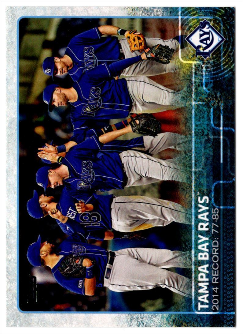 2015 Topps Tampa Bay Rays Tampa Bay Rays #669