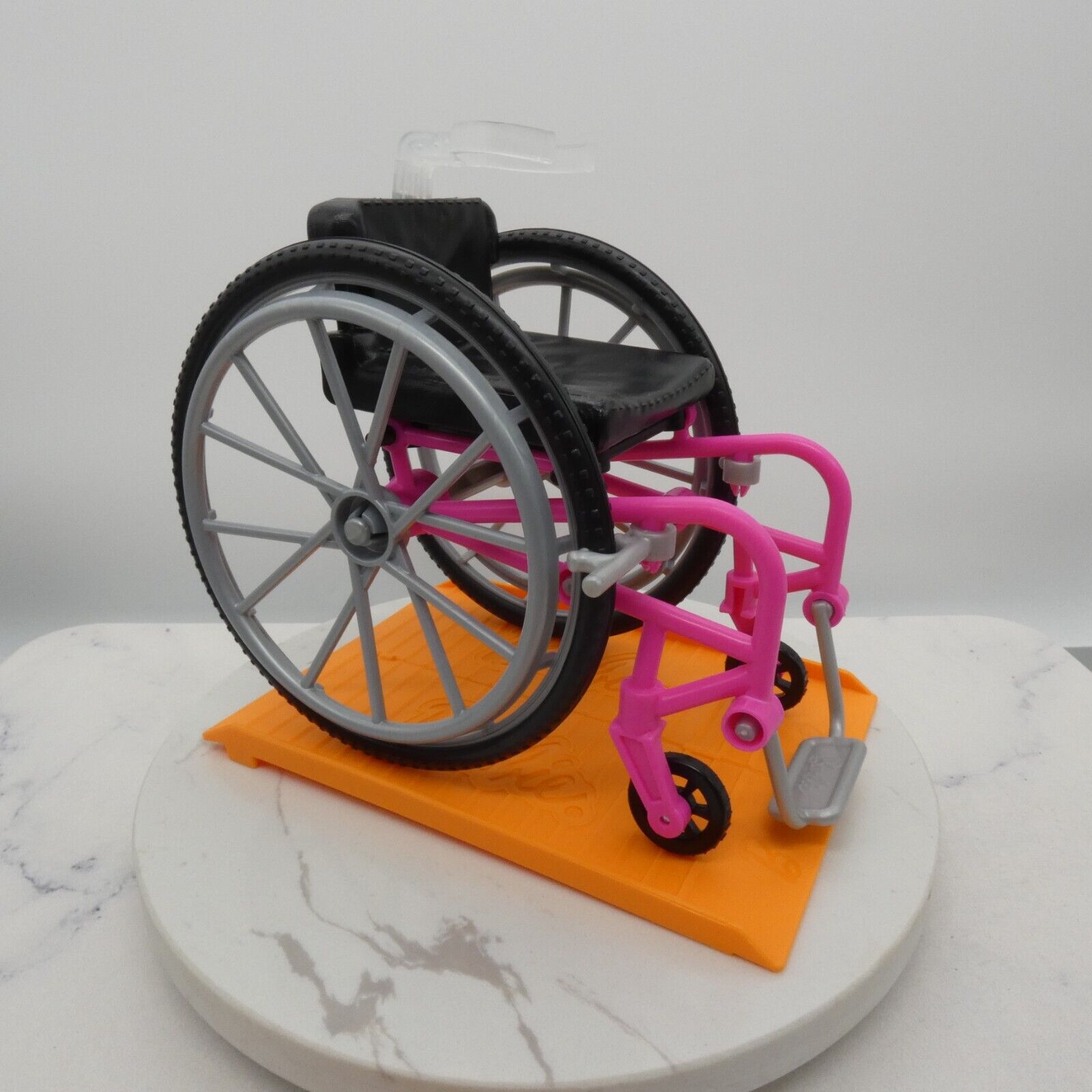 Barbie Doll Pink Wheelchair With Orange Ramp Fashionistas 194 HJT14 Mattel 2022