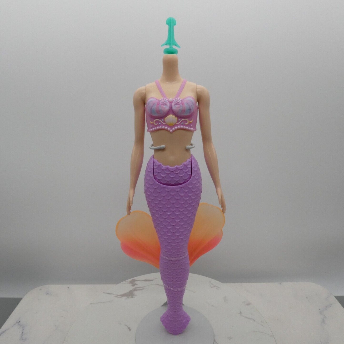 Barbie Dreamtopia Mermaid Doll Body Light Skin Purple Pink Tail 2023 HRR06 A