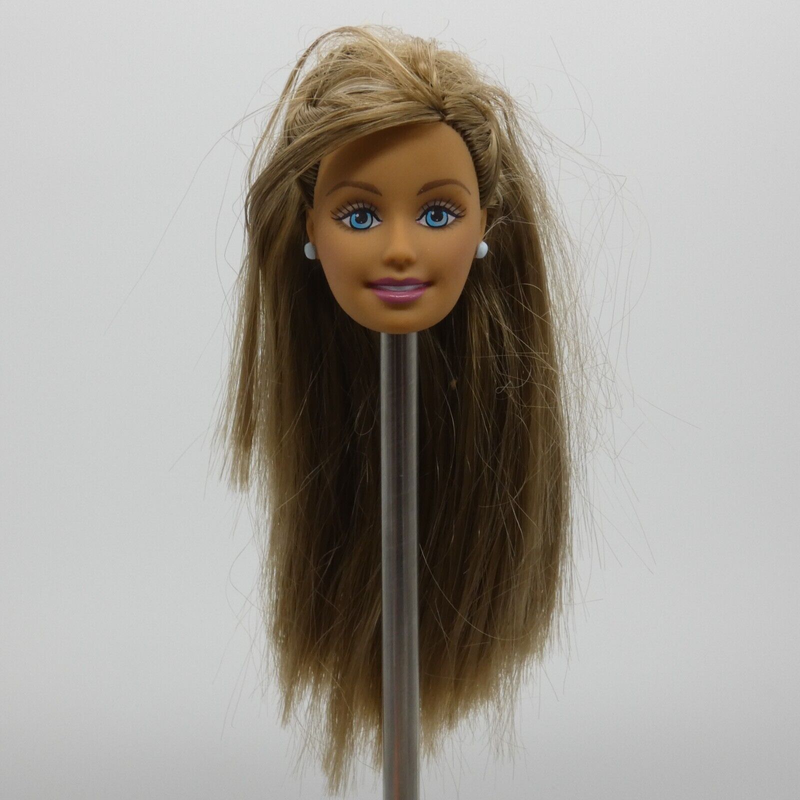 Barbie Cali Girl Doll Head Blonde Highlighted Hair Generation Girl Face Tan Skin