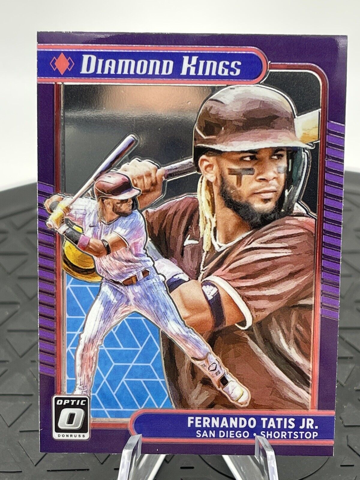 2021 Donruss Optic Fernando Tatis Jr Diamond Kings #27 San Diego Padres