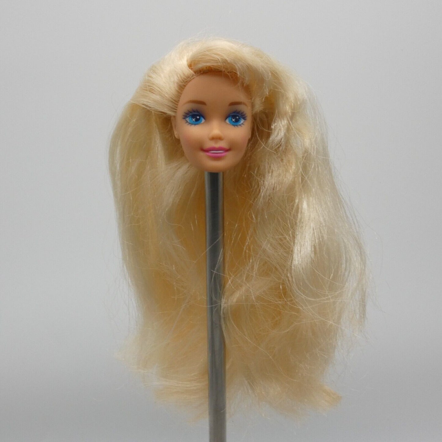 Barbie Angel Princess Doll Head Only Blonde Bangs SuperStar 1997 Mattel 15911